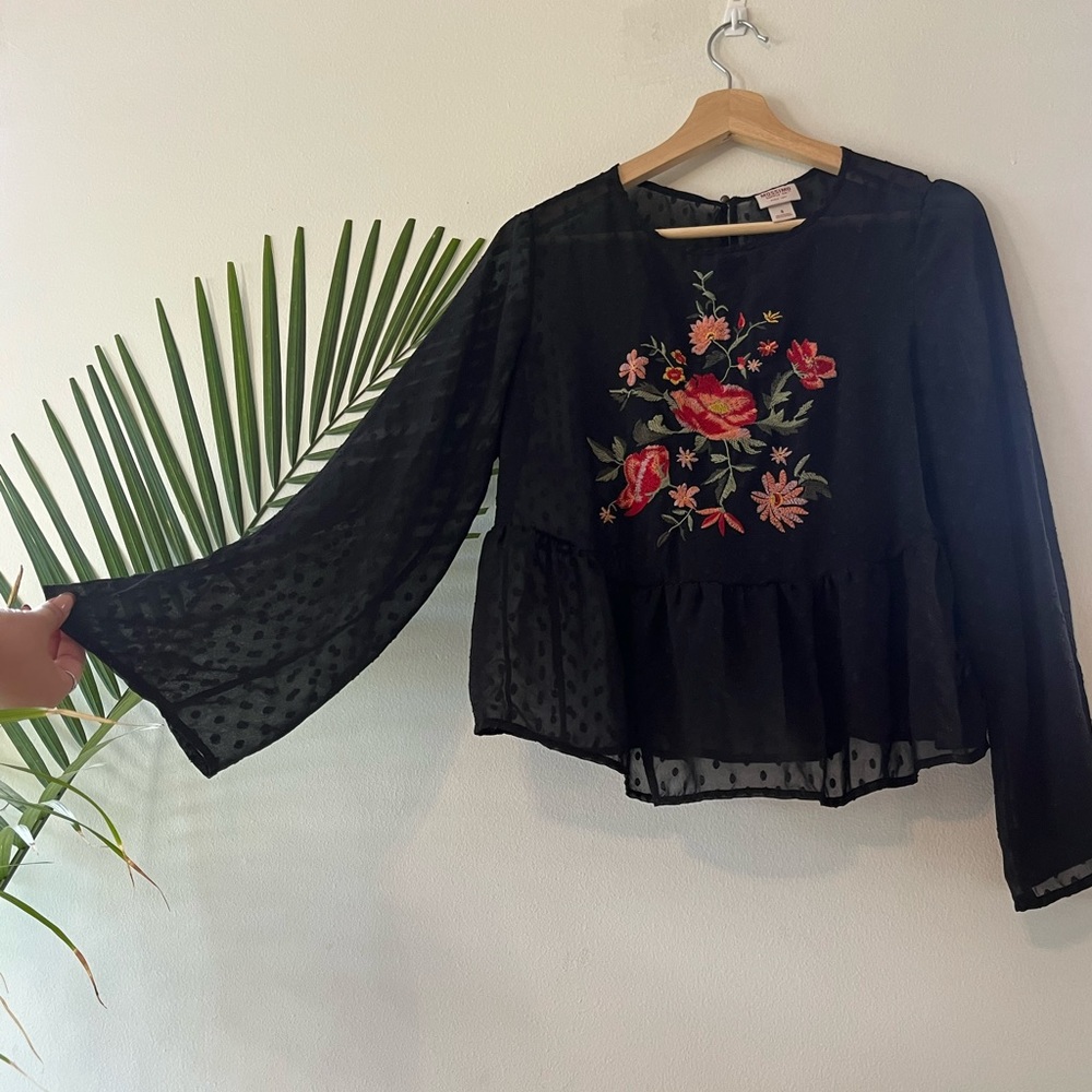 Sheer top